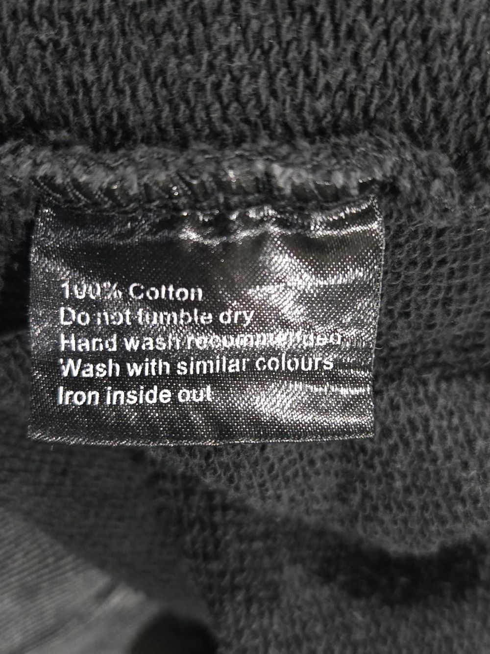 Blanks Represent Thrills Black Acid Wash Hoodie Size L Distressed Streetwear. - Picture 7 of 7